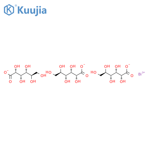 bismuth(3+) D-gluconate (1:3) structure