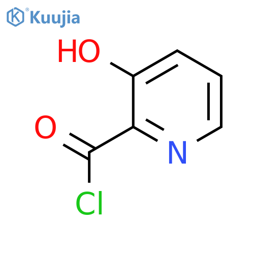 3-Hydroxypyridine-2-carbonyl chloride structure