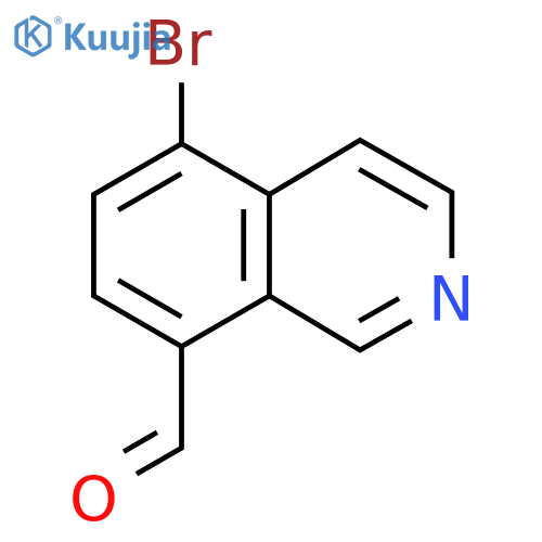 5-Bromoisoquinoline-8-carbaldehyde structure