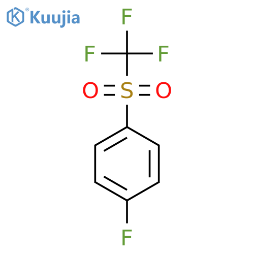 1-Fluoro-4-trifluoromethanesulfonylbenzene structure