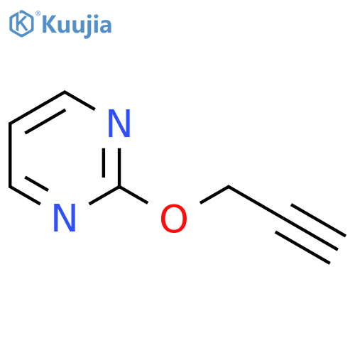 2-(Prop-2-YN-1-yloxy)pyrimidine structure