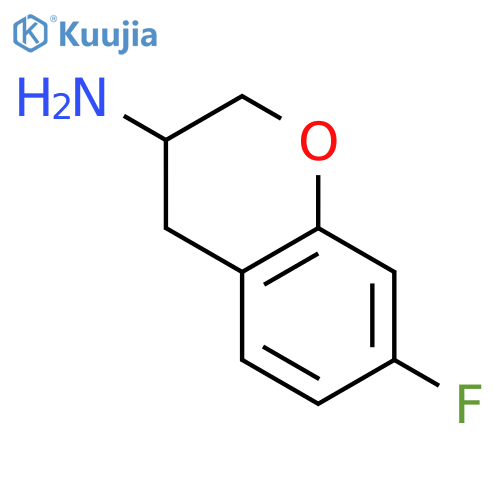 7-fluorochroman-3-amine structure