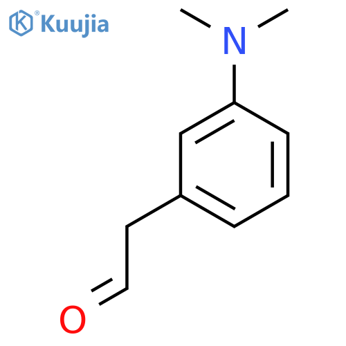 2-3-(dimethylamino)phenylacetaldehyde structure