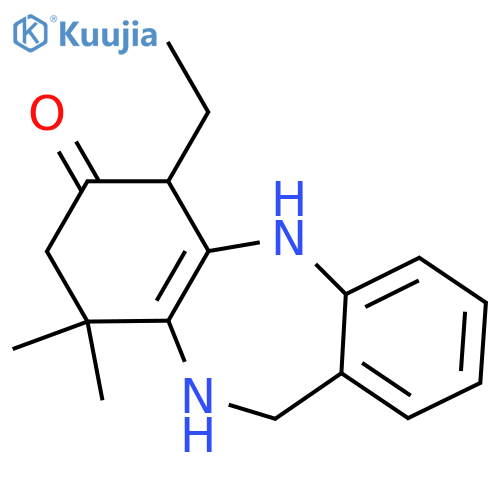 10-ethyl-14,14-dimethyl-2,9-diazatricyclo[9.4.0.0^{3,8}]pentadeca-1(11),3(8),4,6-tetraen-12-one structure