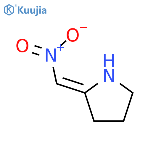 (2Z)-2-(nitromethylidene)pyrrolidine structure