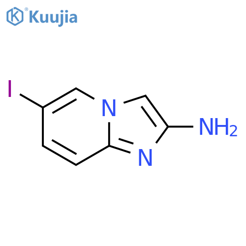 6-iodoimidazo[1,2-a]pyridin-2-amine structure