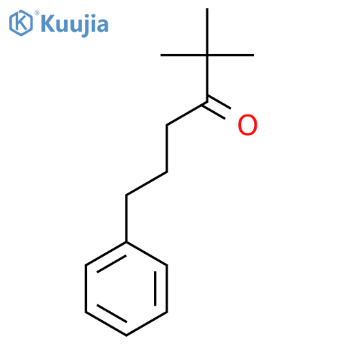 2,2-Dimethyl-6-phenylhexan-3-one structure