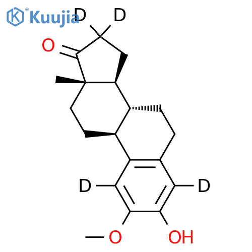 2-Methoxyestrone-1,4,16,16-d4 structure