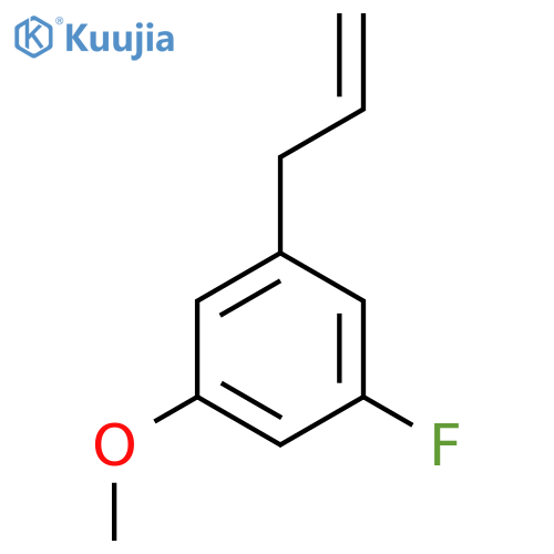 3-(3-Fluoro-5-methoxyphenyl)-1-propene structure
