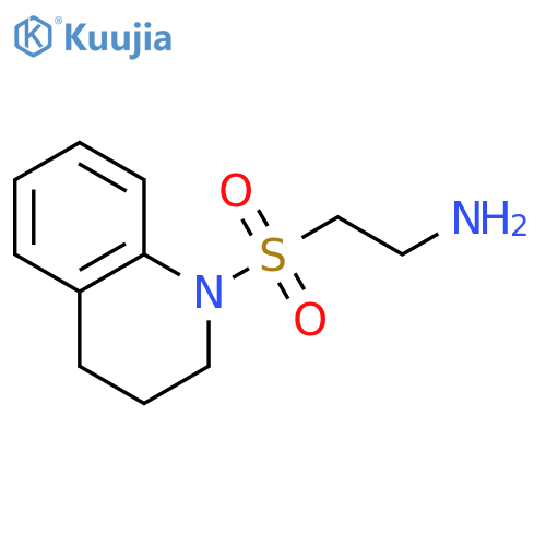 2-(3,4-Dihydroquinolin-1(2H)-ylsulfonyl)ethylamine structure