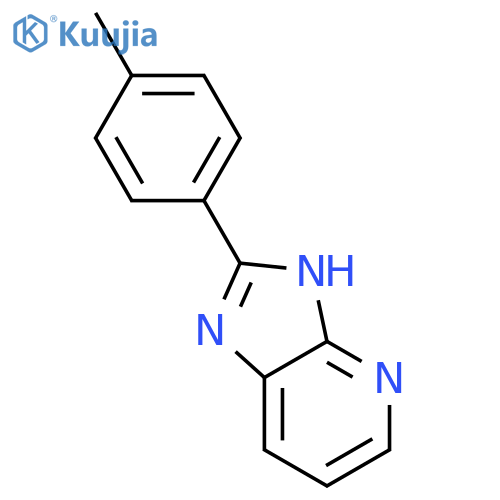 2-(4-methylphenyl)-3H-Imidazo[4,5-b]pyridine structure