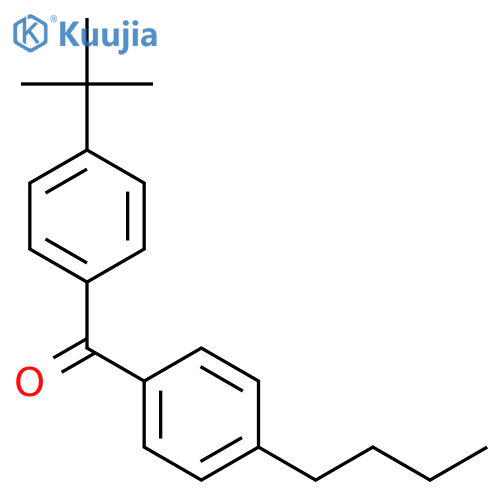 4-n-Butyl-4'-tert-butylbenzophenone structure