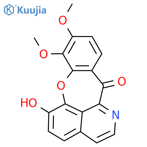 17-Hydroxy-4,5-dimethoxy-2-oxa-11-azatetracyclo[8.7.1.03,8.014,18]octadeca-1(17),3(8),4,6,10,12,14(18),15-octaen-9-one structure