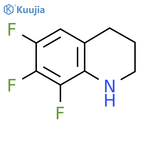 6,7,8-Trifluoro-1,2,3,4-tetrahydroquinoline structure