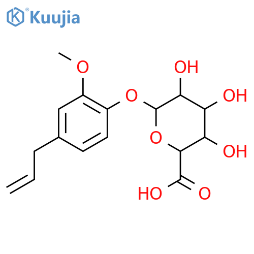 Eugenol-glucuronide structure