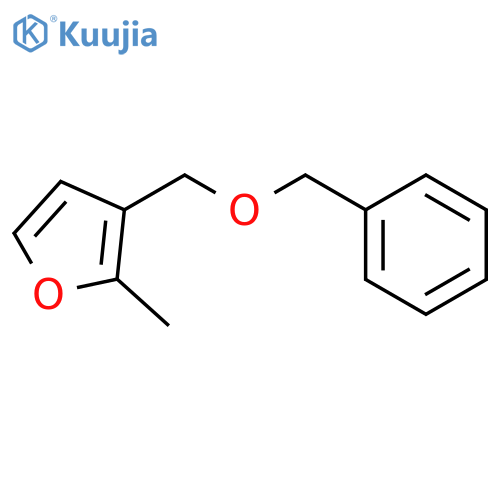 Furan, 2-methyl-3-[(phenylmethoxy)methyl]- structure