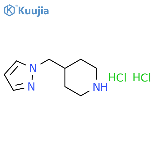 4-((1H-pyrazol-1-yl)methyl)piperidine structure