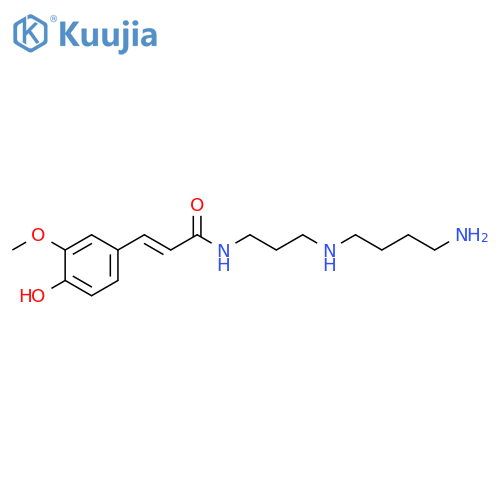 N8-Feruloylspermidine structure
