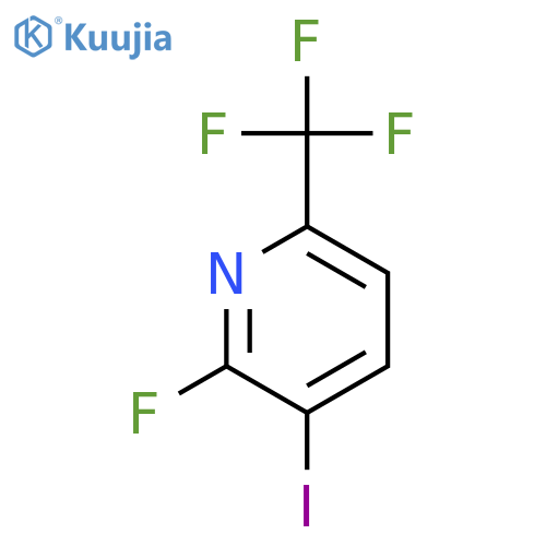 2-Fluoro-3-iodo-6-(trifluoromethyl)pyridine structure