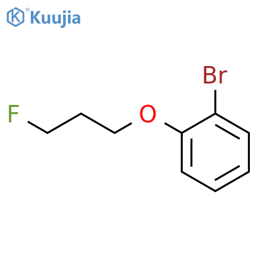 1-bromo-2-(3-fluoropropoxy)benzene structure