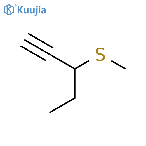 3-(Methylthio)pent-1-yne structure