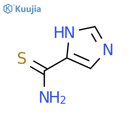 1H-imidazole-4-carbothioamide structure