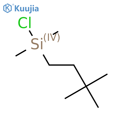 Chloro(3,3-dimethylbutyl)dimethylsilane structure