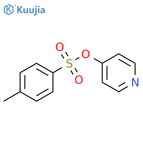 4-Pyridinol, 4-(4-methylbenzenesulfonate) structure
