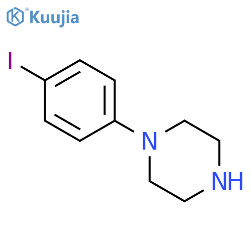 1-(4-Iodo-phenyl)-piperazine structure