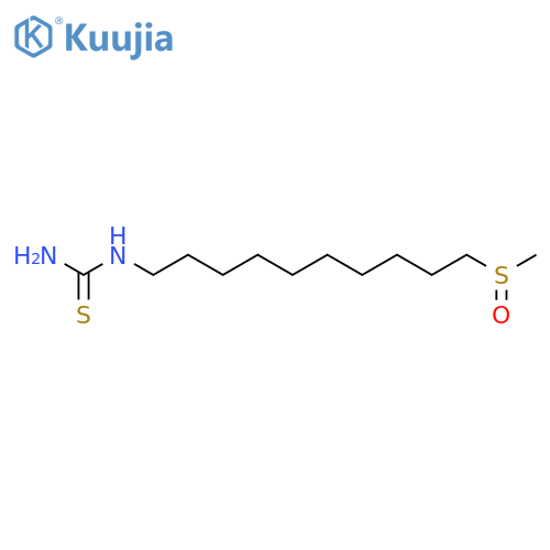 ((R)-10-methanesulfinyl-decyl)-thiourea structure