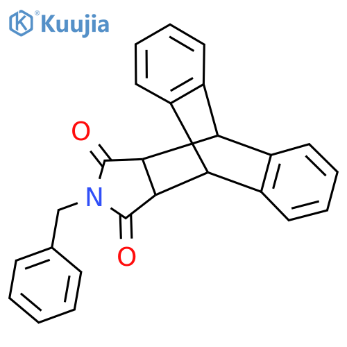 17-Benzyl-17-azapentacyclo[6.6.5.02,7.09,14.015,19]nonadeca-2,4,6,9,11,13-hexaene-16,18-dione structure