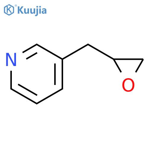3-(oxiran-2-yl)methylpyridine structure