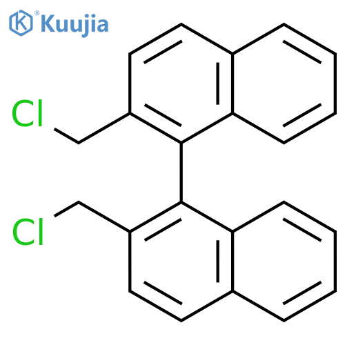 1,1'-Binaphthalene, 2,2'-bis(chloromethyl)- structure