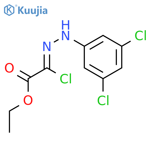 Acetic acid,2-chloro-2-[2-(3,5-dichlorophenyl)hydrazinylidene]-, ethyl ester structure