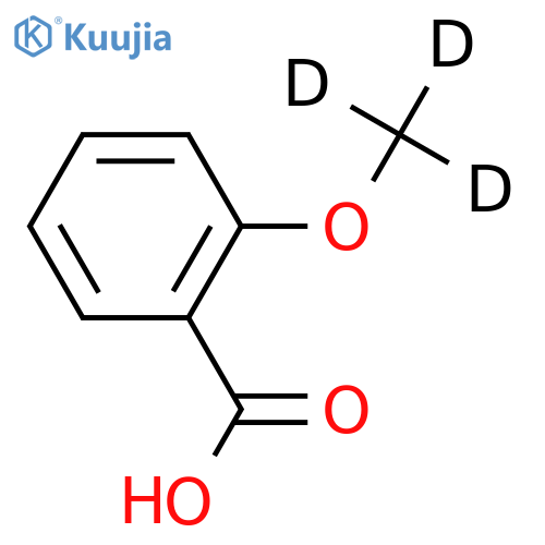Salicylic Acid Methyl Ether-d3 structure