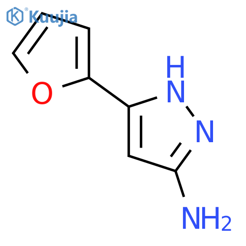 3-(2-Furyl)-1H-pyrazol-5-amine structure