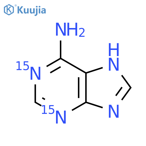 (1,3-~15~N_2_)-7H-Purin-6-amine structure