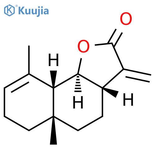(3aS)-3aβ,4,5,5a,6,7,9aβ,9bα-Octahydro-5aβ,9-dimethyl-3-methylenenaphtho[1,2-b]furan-2(3H)-one structure