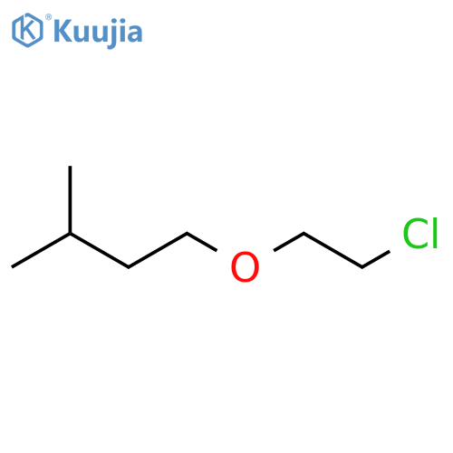 1-(2-chloroethoxy)-3-methylbutane structure