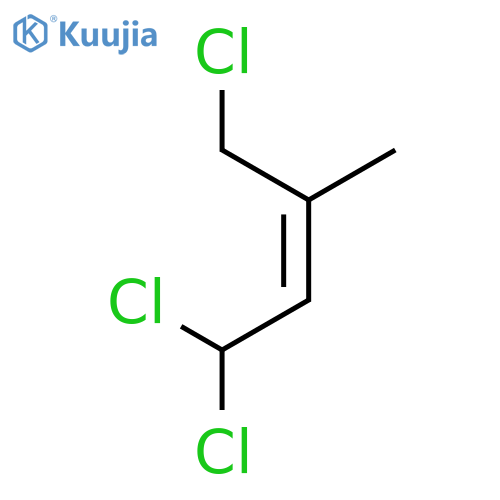 2-Butene, 1,1,4-trichloro-3-methyl-, (Z)- structure