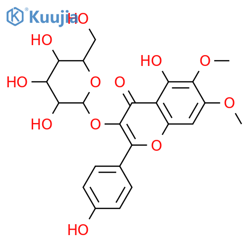 EUPALITIN-3-O-GALACTOSIDE(RG) structure