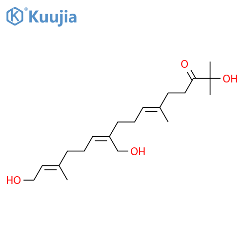 1,15,19-Trihydroxy-2,6,10-phytatrien-14-one; (2Z,6Z,10E)-form structure