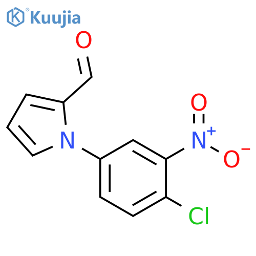 1-(4-Chloro-3-nitrophenyl)-1h-pyrrole-2-carbaldehyde structure