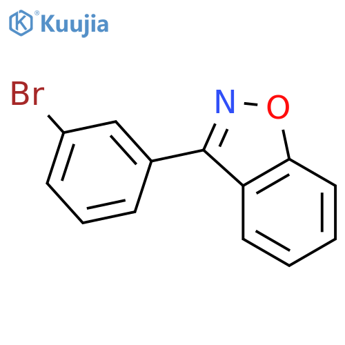 3-(3-Bromophenyl)benzo[d]isoxazole structure