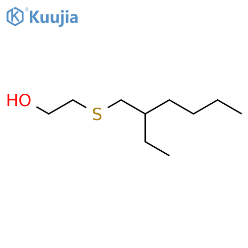 2-[(2-ethylhexyl)sulfanyl]ethanol structure